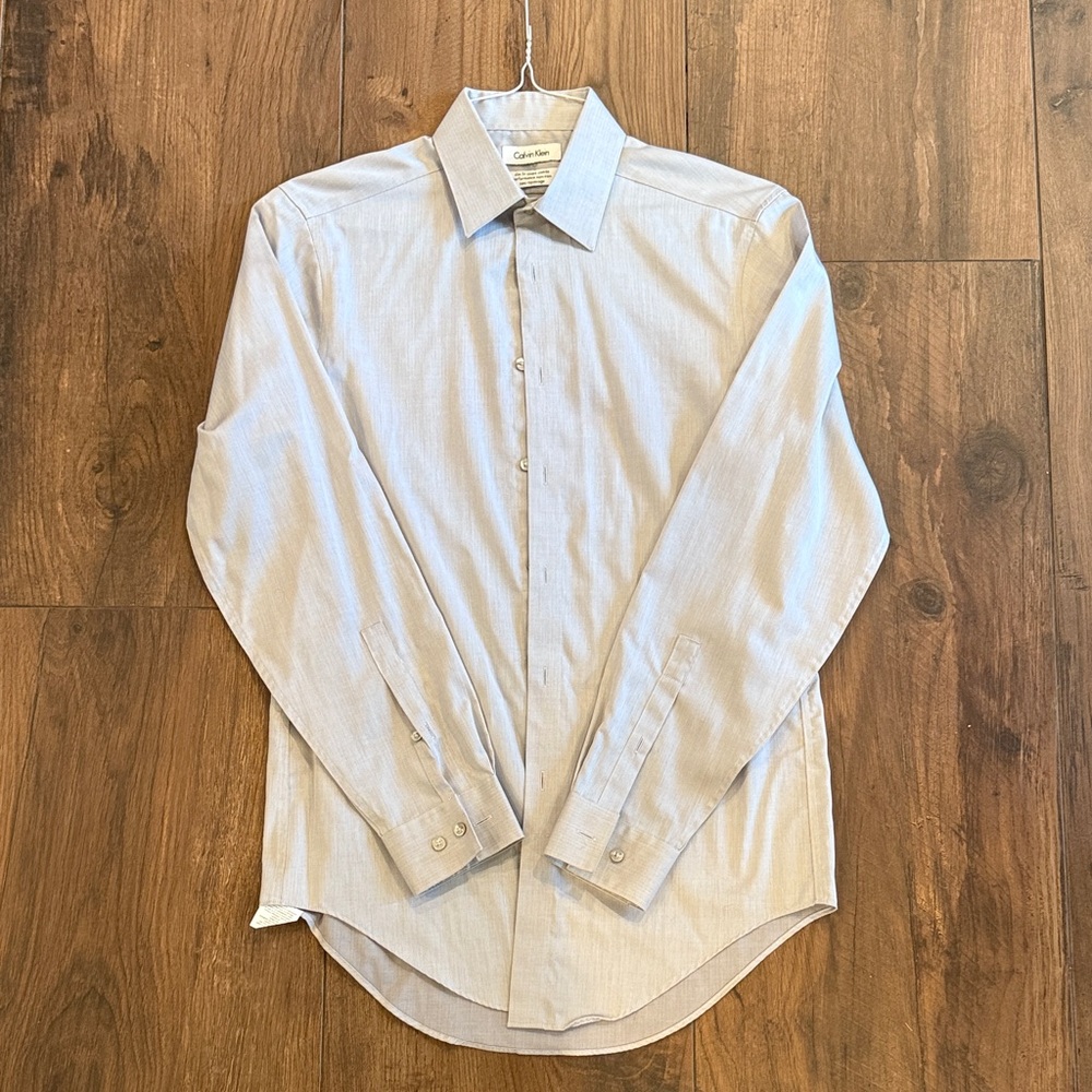 Calvin Klein Light Blue Dress Shirt